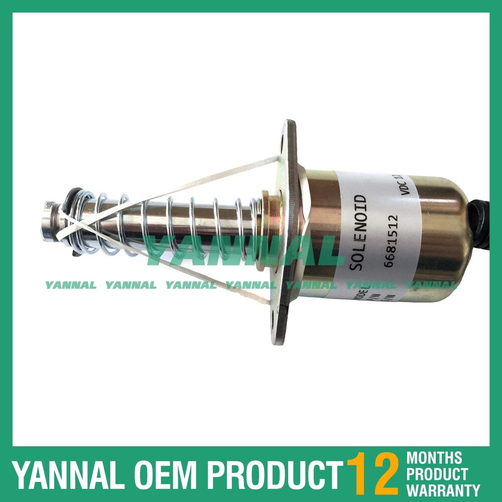 YK261-12V/6681512 is suitable for Bobcat forklift excavator shut-off solenoid valves.