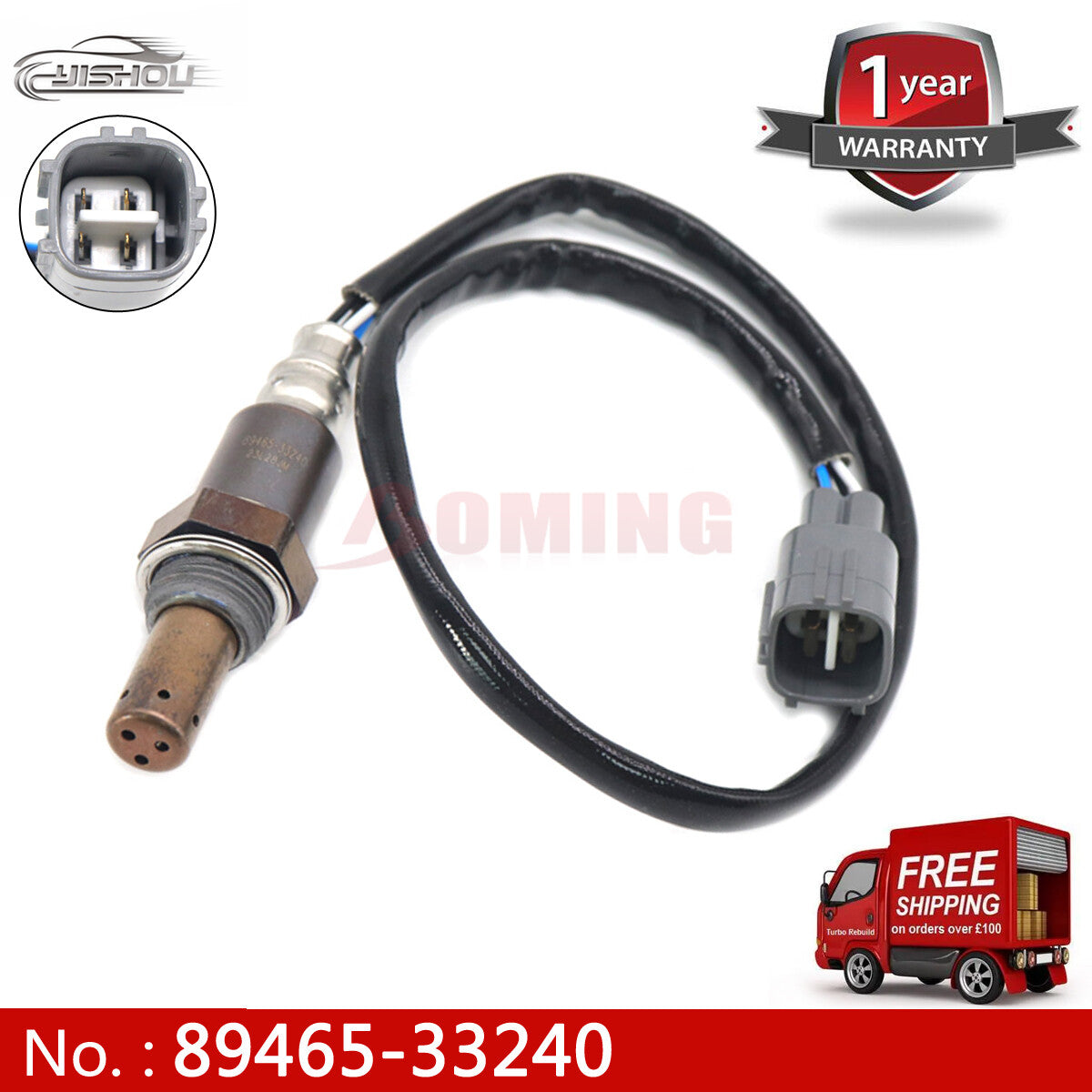 New oxygen sensor 89465-33240 for Toyota for Camry ACV30 ACV35 ACV36 2.4L 2AZFE
