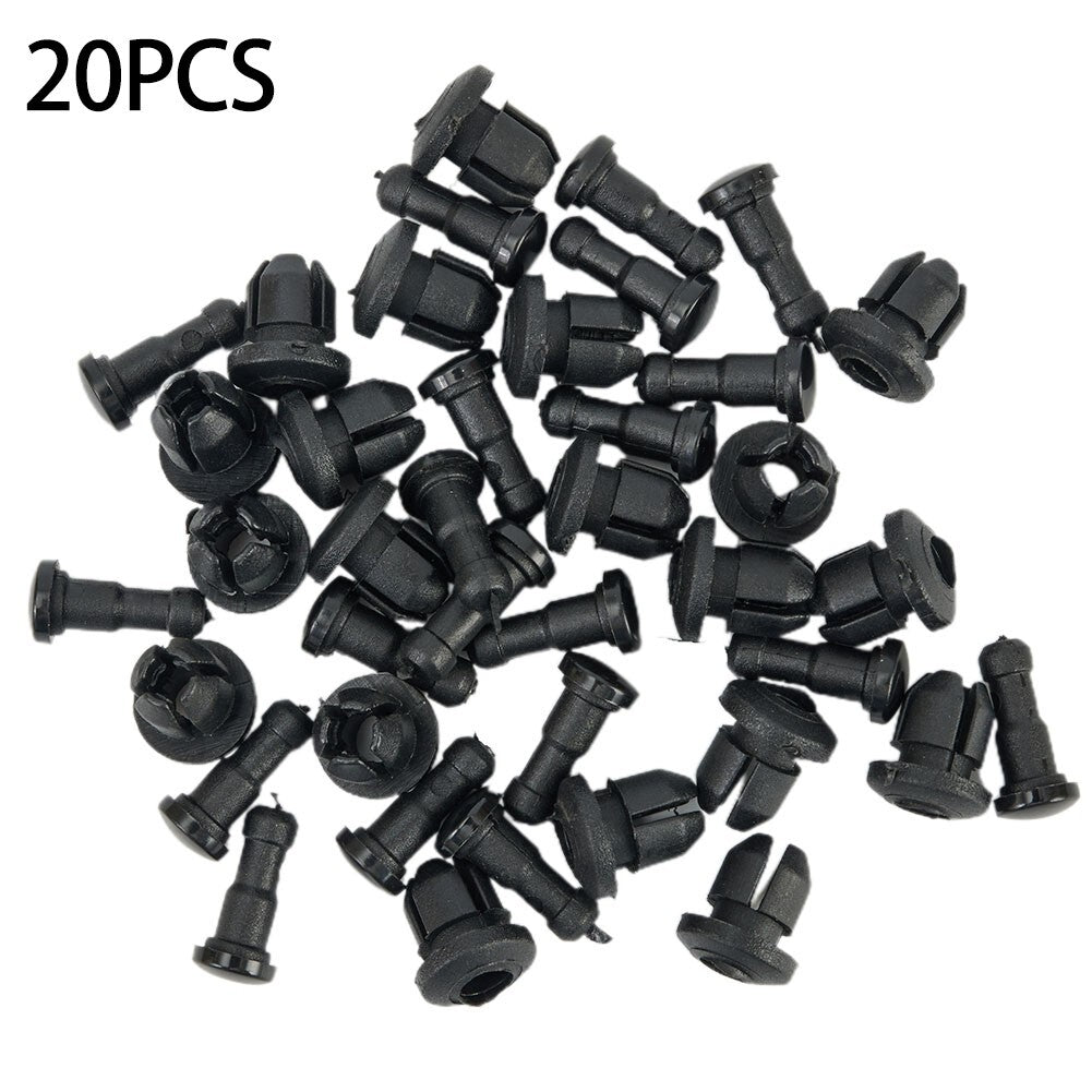11mm Head Dia Fairing Clips Black Bodywork for Honda Blackbird CBR1100 for