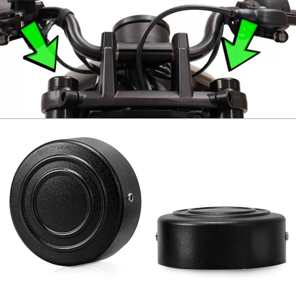 Fit for Harley Sportster S RH1250 2021-22 Front Axle Cover Cap Nut Motorcycle Black