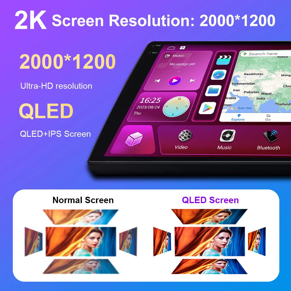 for Chevrolet Onix 2012-2019 Stereo Android CarPlay Car Radio GPS Player Screen