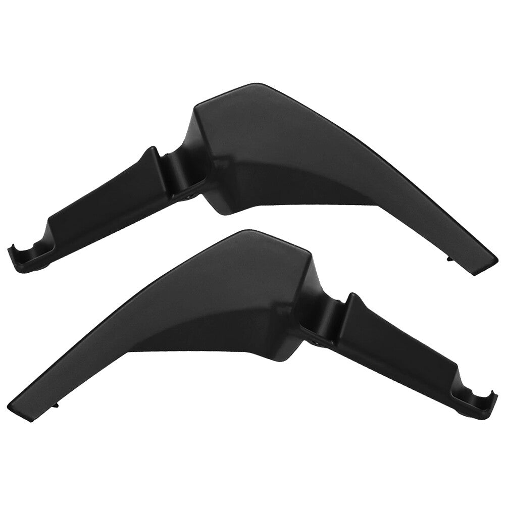 2x Front LH+RH Bumper Fender flares Trim For 2012-2015 for Range Rover Evoque Black