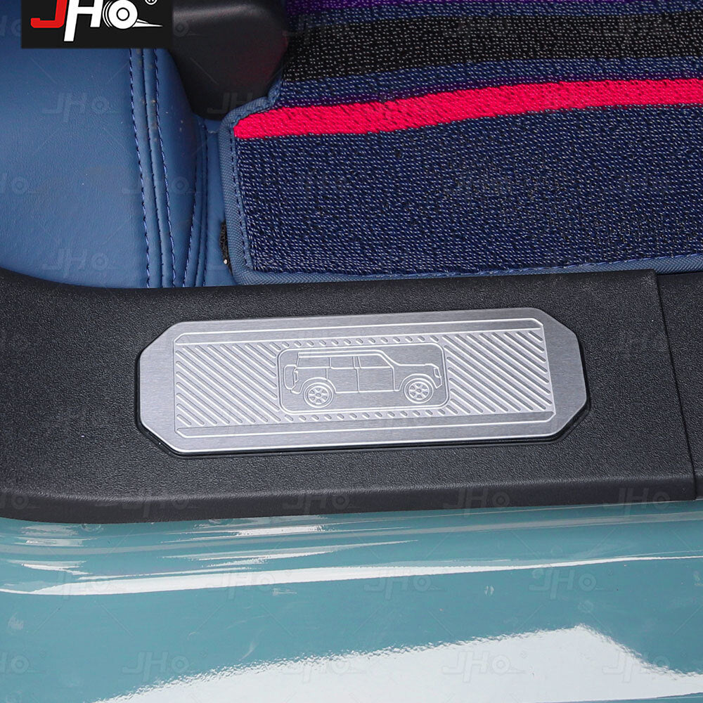 For Bronco 2021 Accessories Car Door Sill Protector Scuff Plate Trim Strip X4