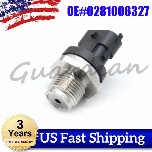 new 0281006327 fuel rail pressure sensor (1 piece) for Dodge for RAM 2500 3500 4500 5500