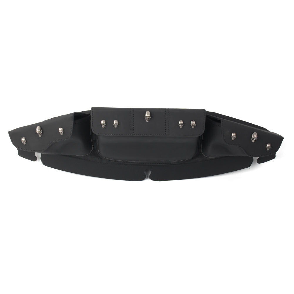 MEM5804 Black Front Wind Fork Air Deflector Fit for Honda for Kawasaki for Yamaha Motorcycle
