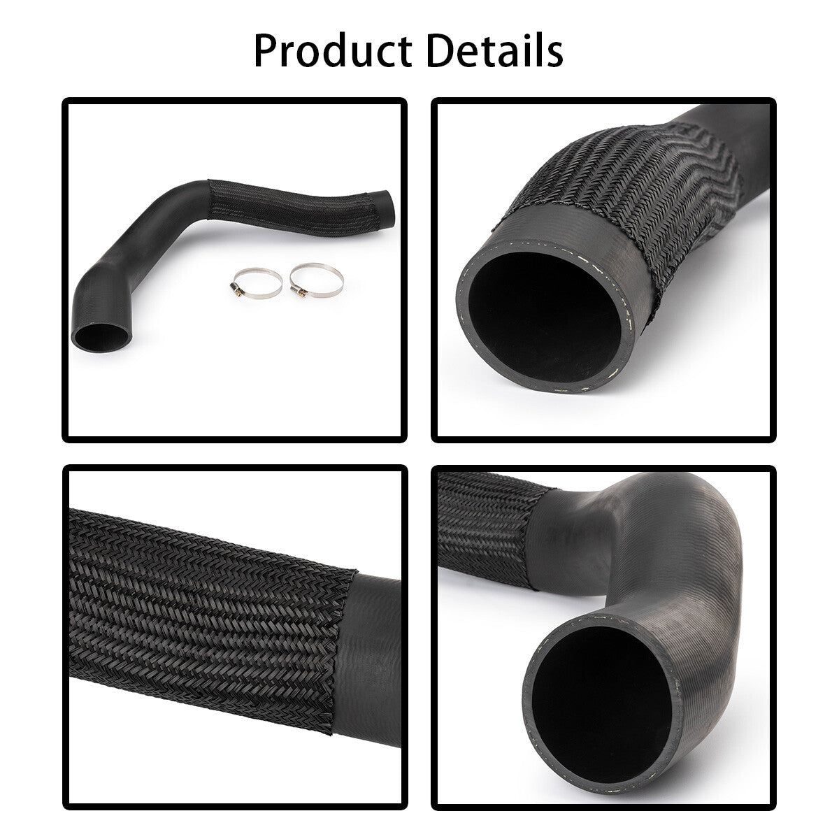 1-pack for Mitsubishi Pajero 2005-2014 3.2L diesel fuel hose 1505A200, new, black.