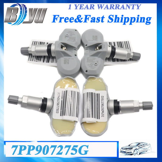 4X 315MHz TPMS Tire Pressure Sensor for Audi for A8 for VW for Porsche Cayman 7PP907275G
