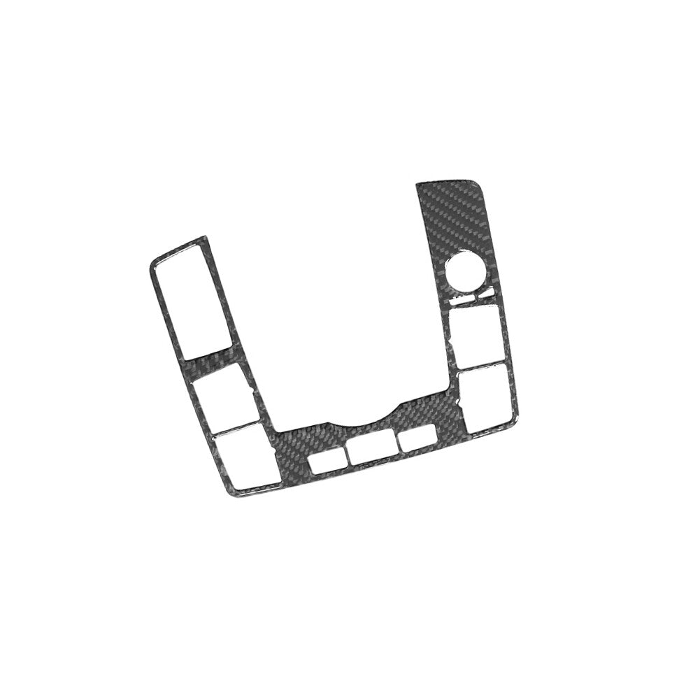 Carbon Fiber Interior Gear Shift Frame Cover Trim for Audi Q7 2007-2015