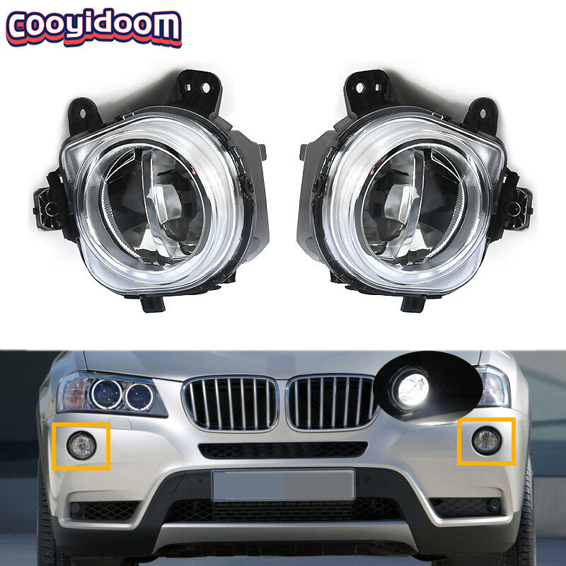 Applicable to 2014-2016 for BMW X5 F15 Dual New LED Fog Lights (Left and Right)