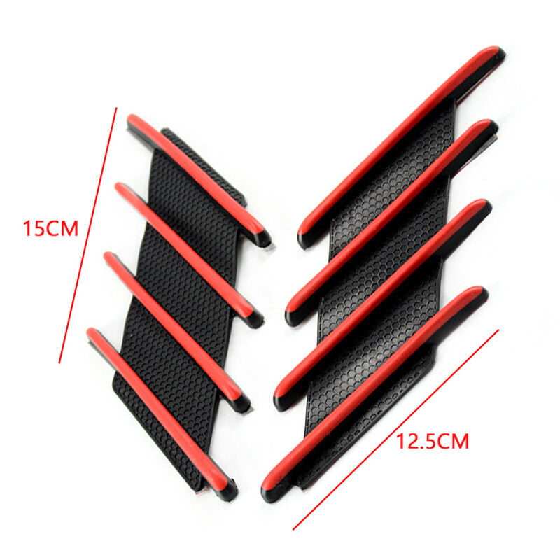 2-Pack Motorcycle Fuel Tank Gasket Protector Side Cover Sticker Anti-Scratch Parts