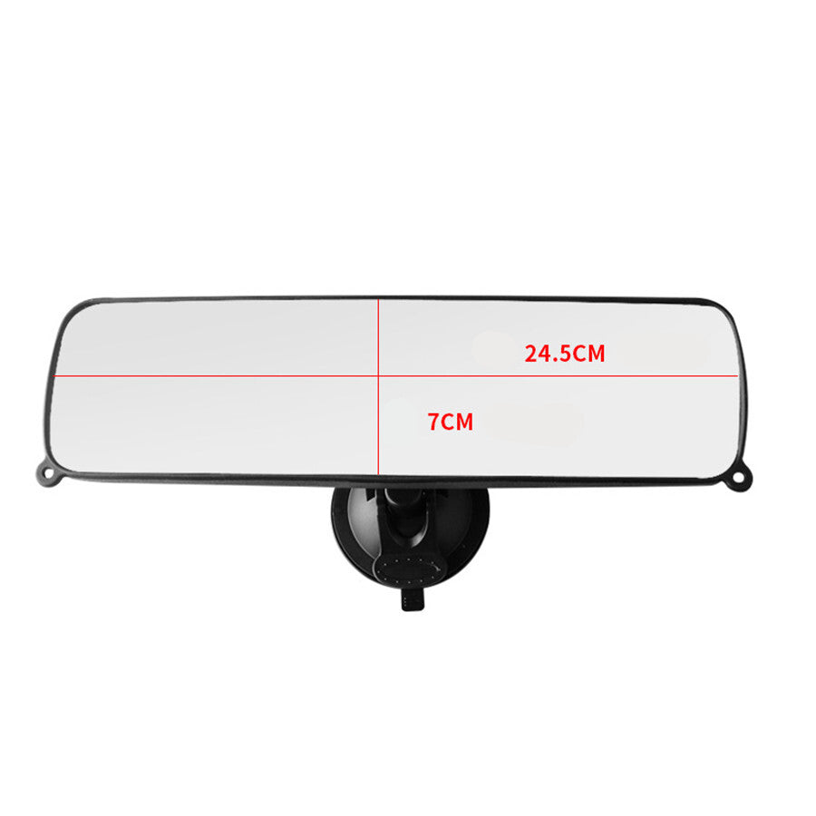 1pcs Rear View Suction Cup Driving Instructor Mirror Wide Angle Accessory Fit