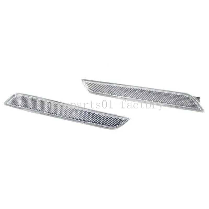 1Pair Front Left+Right Bumper Marker Reflector for BMW X6 E71 E72 X5M 08-14