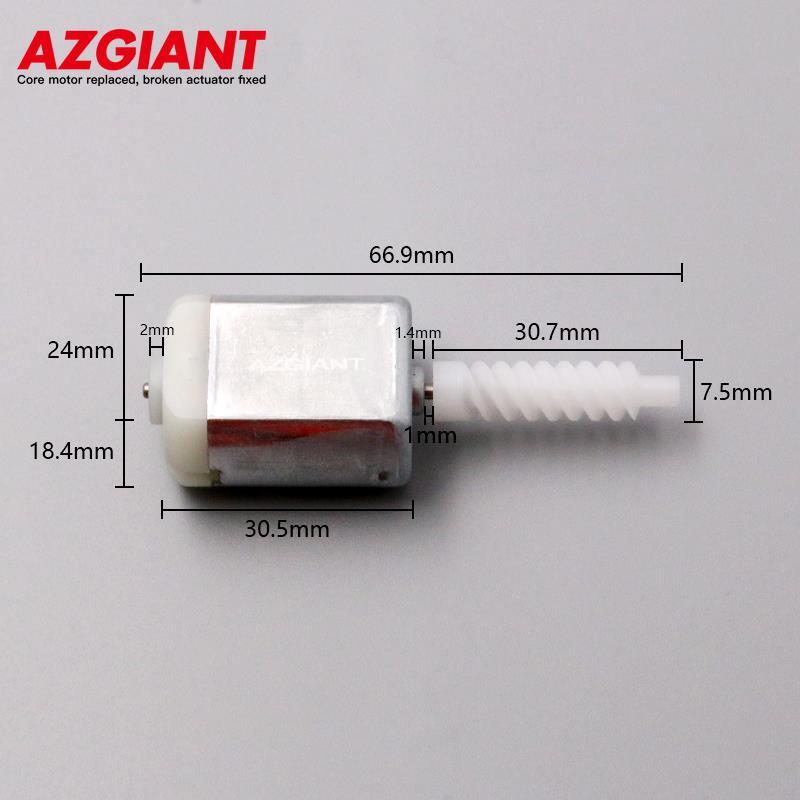 Door lock actuator motors for Mitsubishi Mirage 2014-2021 and Mirage G4 2017-2021.