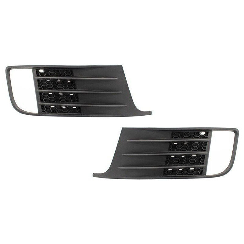 1 Pair Front Bumper Fog Light Lamp Grill Cover For 2012-2014 for VW for Jetta MK6 GLI