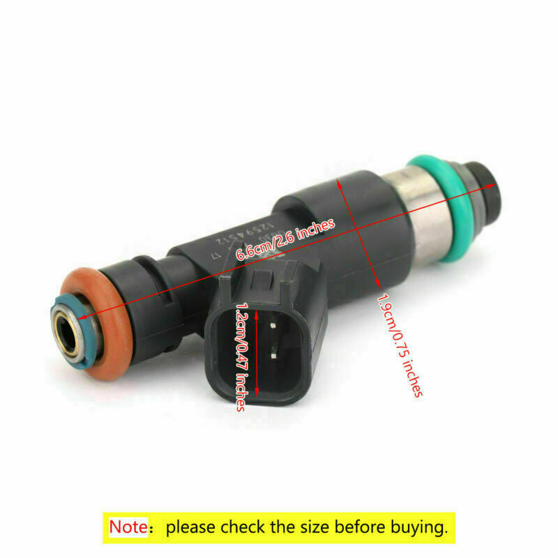 One-pack fuel injector 12594512 suitable for Chevrolet Silverado suburban Tahoe 2007-2009