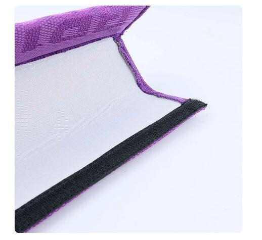 Car seatbelt cover, shoulder strap pad, purple, for brides, suitable for Mitsubishi,2 pieces