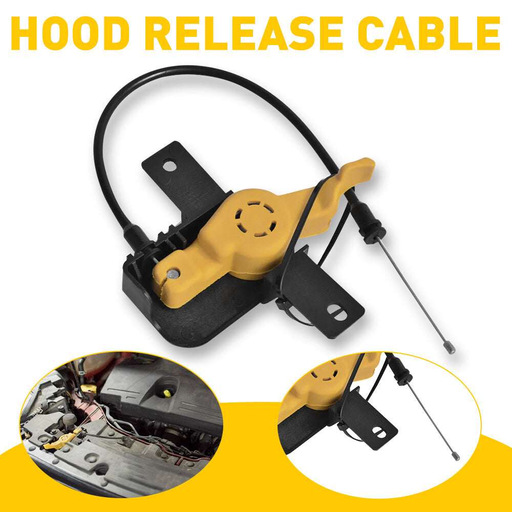 912-221, CJ5Z16A770A Range Hood Latch Release Cable for 2013-2018 for Ford Escape B