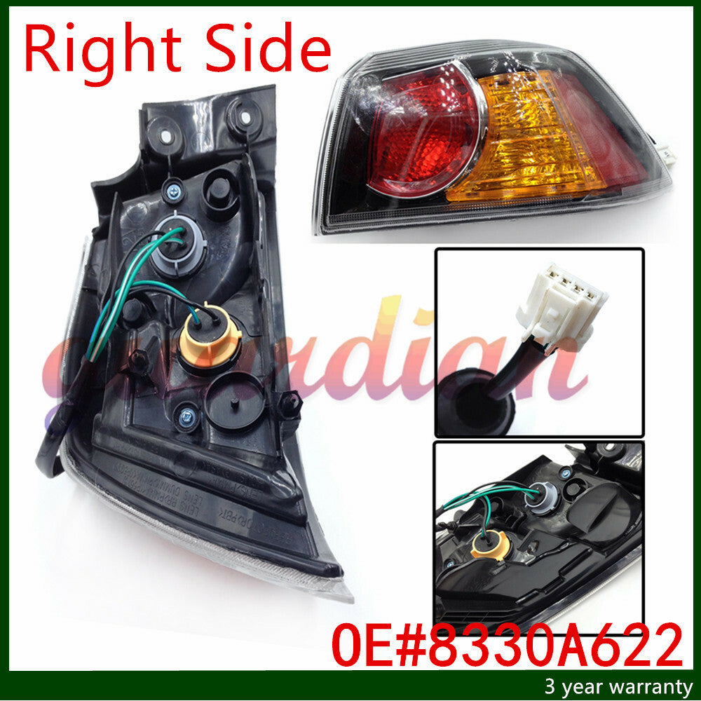 New Right Passenger Side Tail Light Lamp 09-15 For Mitsubish Sedan 8330A622