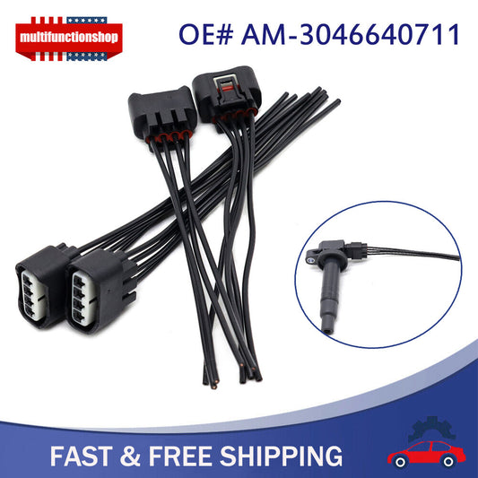 4-Piece Ignition Coil Connector Plug Wiring Harness for Lexus RX350, for Toyota for Camry , and C-Elysee