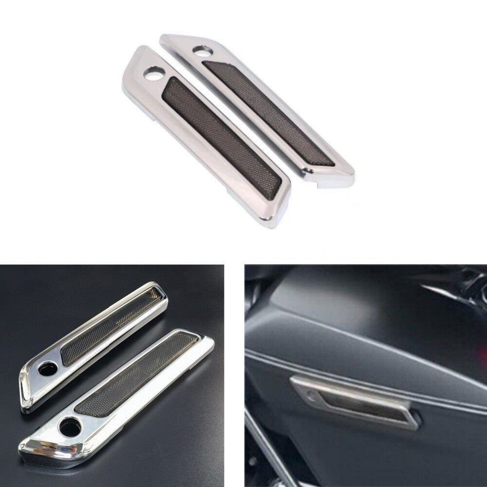 Saddle Bag Hinge Latch Covers Fit For 2014-2023 for Harley Davidson Touring FLTRXSE