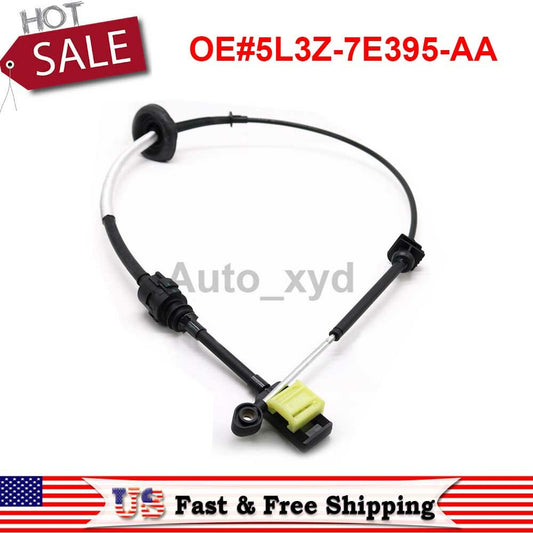 Automatic transmission shift cable 5L3Z-7E395-AA, suitable for Ford F-150 4.6L and 5.4L. (05-08)