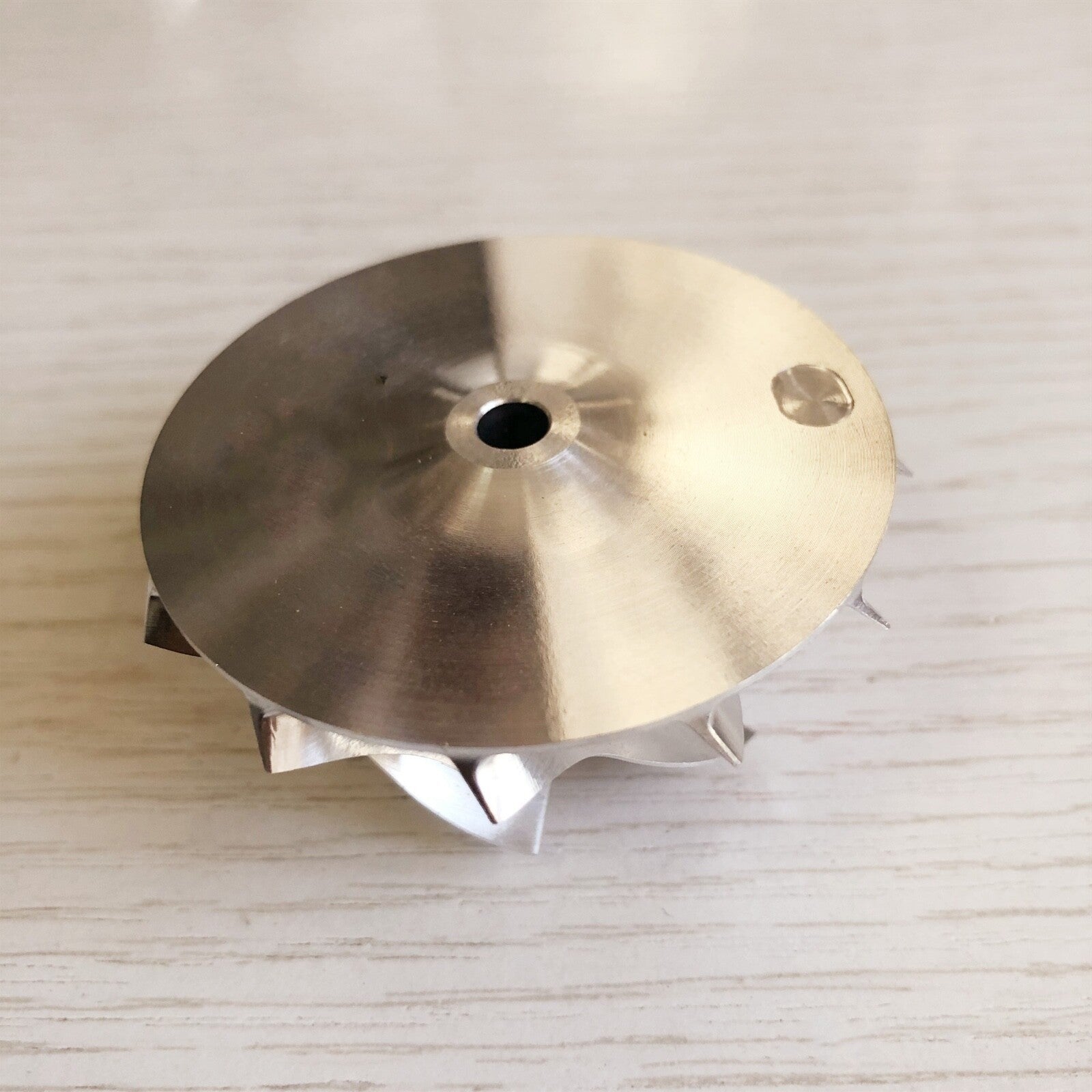RHF5 39.30/52.50 mm 6+6 Blade Performance Turbocharger Blank Compressor Wheel