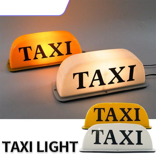 12V light taxi cab LED top dome waterproof roof sign with magnetic base