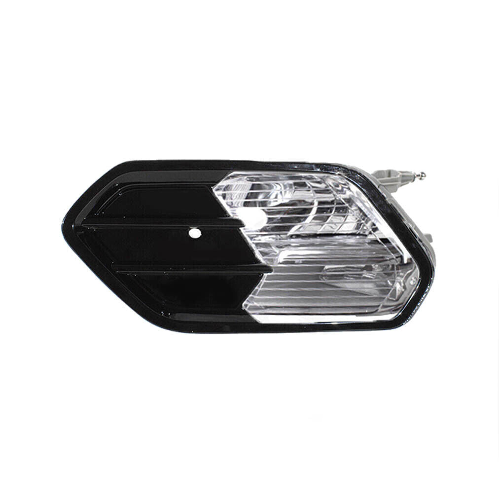 Front Bumper Fog Light Lamp Black Cover for Ford Escape Kuga 2017 2018 2019 Left