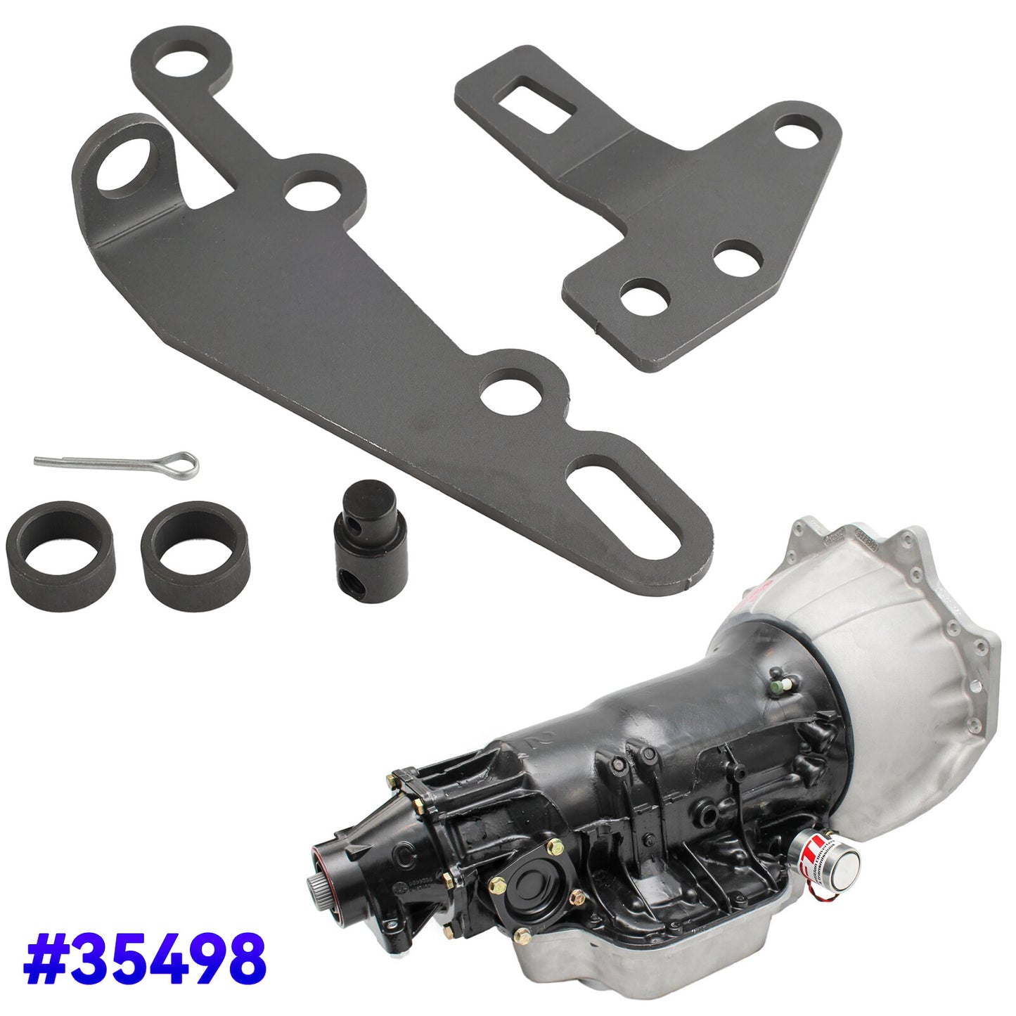 Automatic Shifter Bracket & Lever For Turbo TH400 TH350 TH250 4L60E Kit | 35498