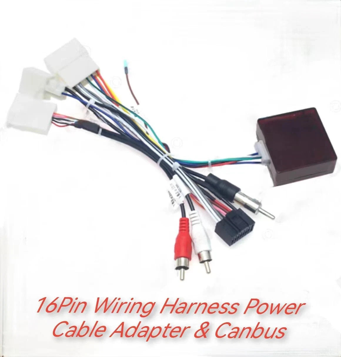 Car 16Pin Stereo Radio Wire Harness Cable AdapterCanbus for Toyota Prado for Lexus