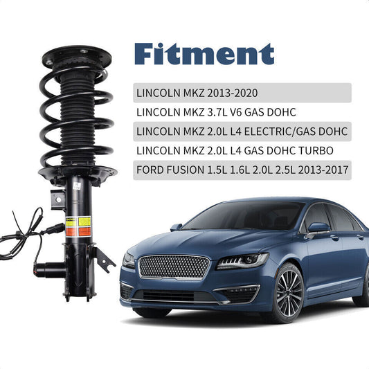 2-piece front shock absorber strut assembly for Mercedes C117 W246 W176 CLA250 B250 A45 AMG 11-19