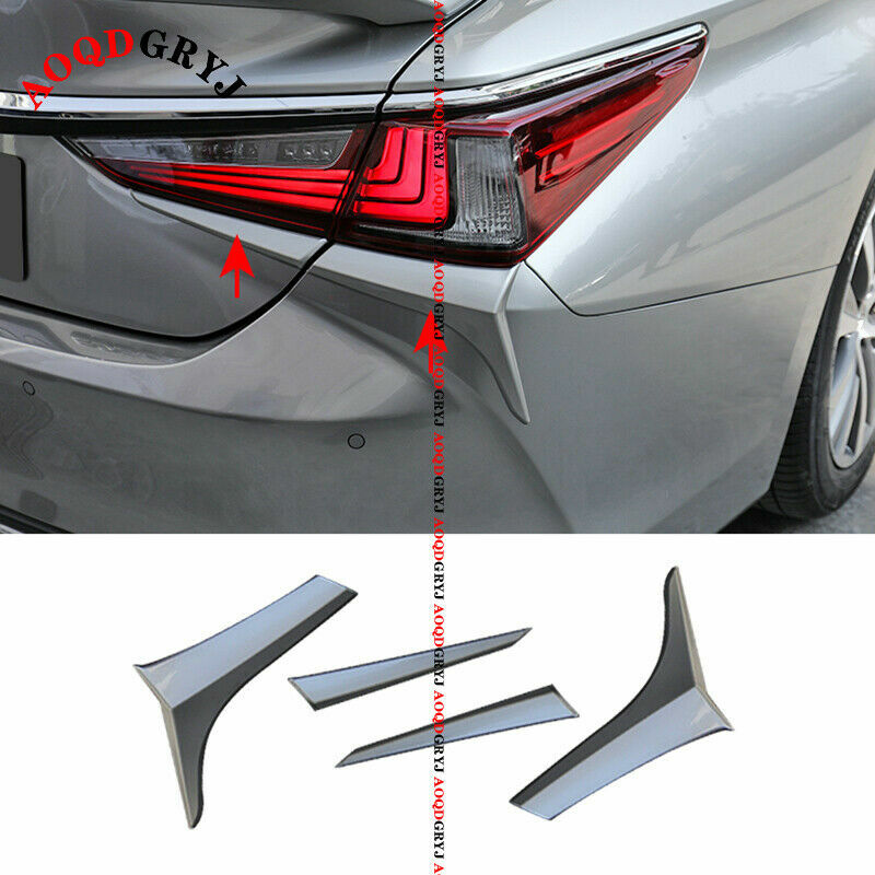 for Lexus ES350 300h 2019-22 Silver Grey Rear TailLight Lamp Moulding Trim Strip