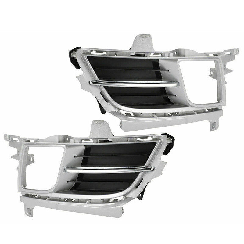 Front Bumper Fog Light Chrome Cover Pair for Mazda 6 2009-2010