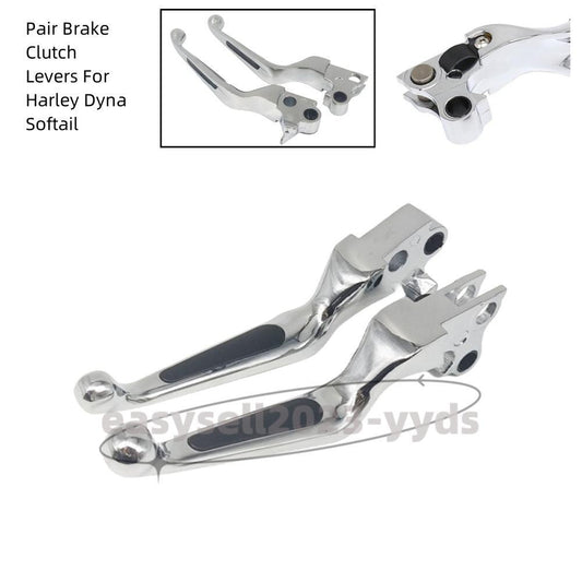 2PCS Brake Clutch Levers for Harley Touring Sportster Dyna Electra Road Glide
