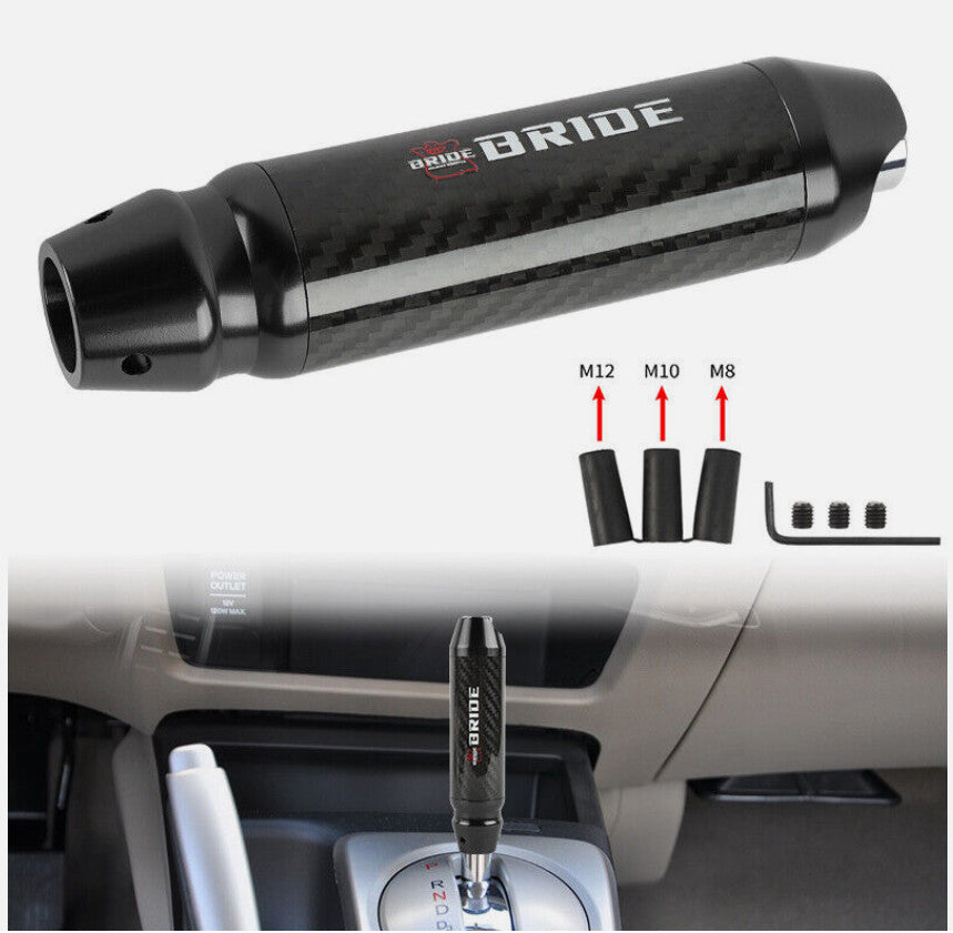 Car automatic shift lever, 5-inch carbon fiber, suitable for Honda for Acura