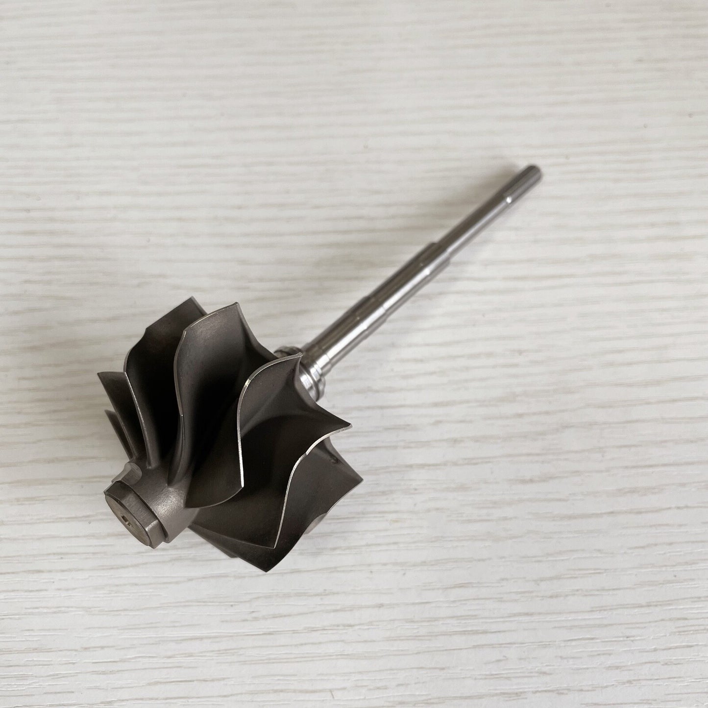 GT3071R 53.6/56.5 mm 10-blade trim 90-ball bearing turbine shaft and wheel