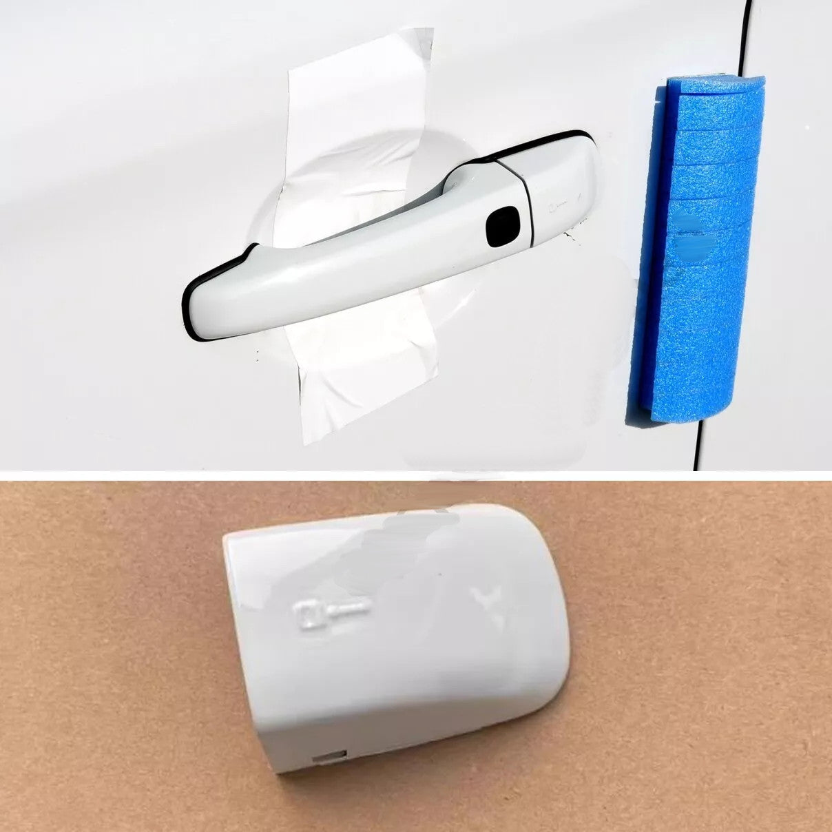 Front left car door handle cover cap for Volvo S40 S80 XC60 XC70 MK2