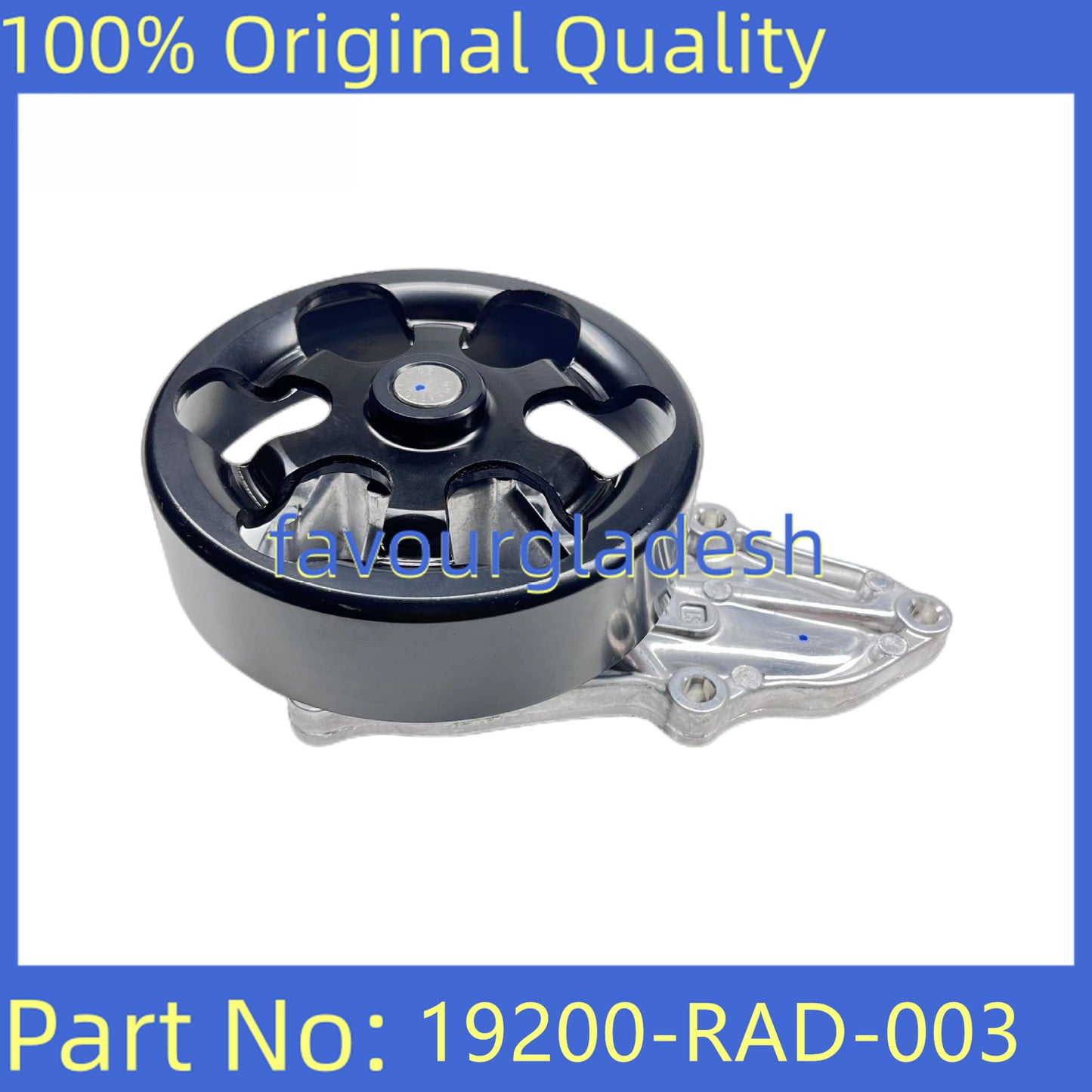 Water Pump for Honda Accord 2003-2007 CR-V 2007-2009 Element 2003-2011 2.4L L4