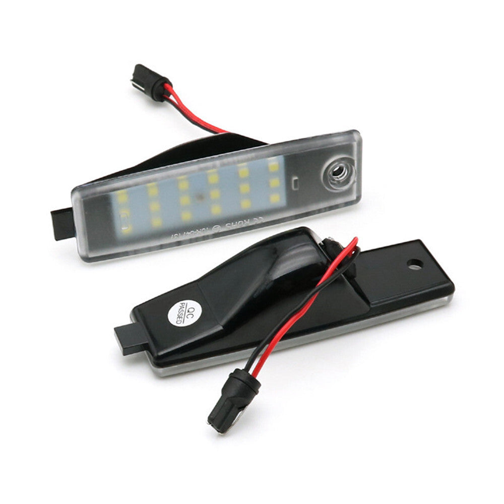 2Pcs LED Number License Plate Light Lamp for Toyota Kluger/Highlander GSU4 2007~