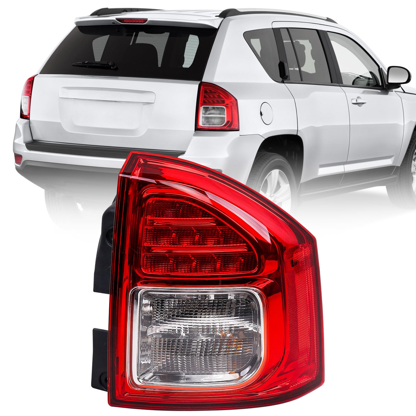 For 2011-2013 for Jeep Compass Tail Light Lamp Assembley Side Marker Passenger Right