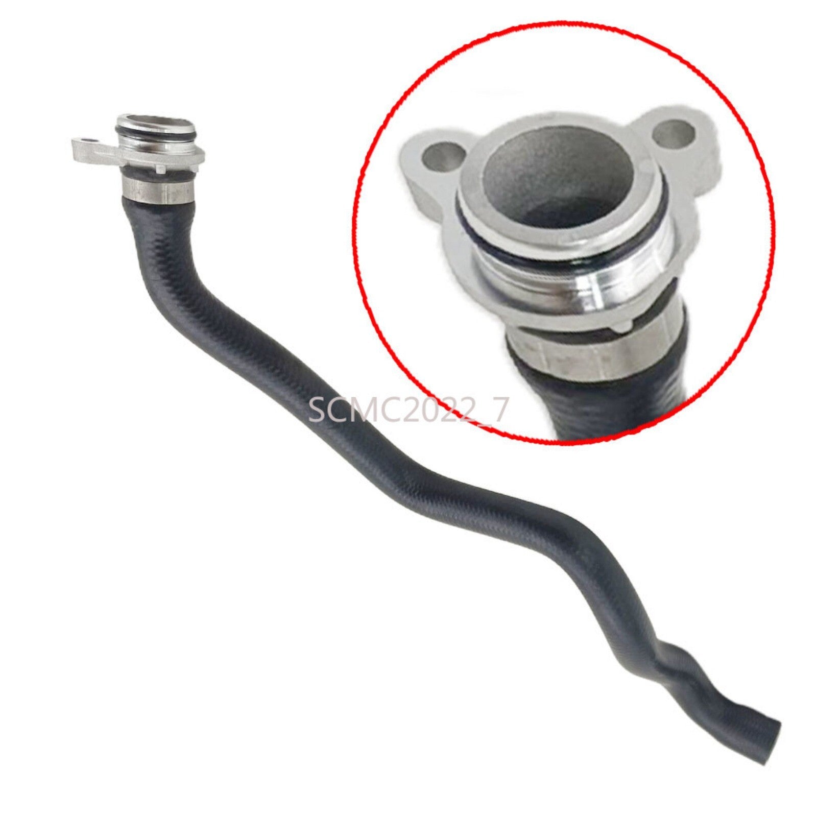 Engine Coolant Hose w/ Aluminum Connector for BMW X6 xDrive35i E71 11537560363