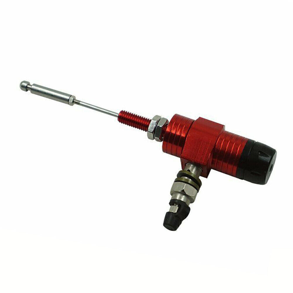 M10x1.25MM Hydraulic Clutch Master Cylinder Rod Brake Pump Universal Motor red