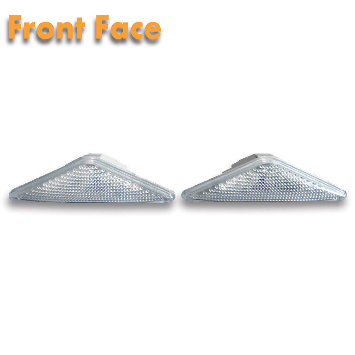 1Pair Fender Side Marker Light Turn Signal Lamps Lens for Ford MONDEO 2004-2006