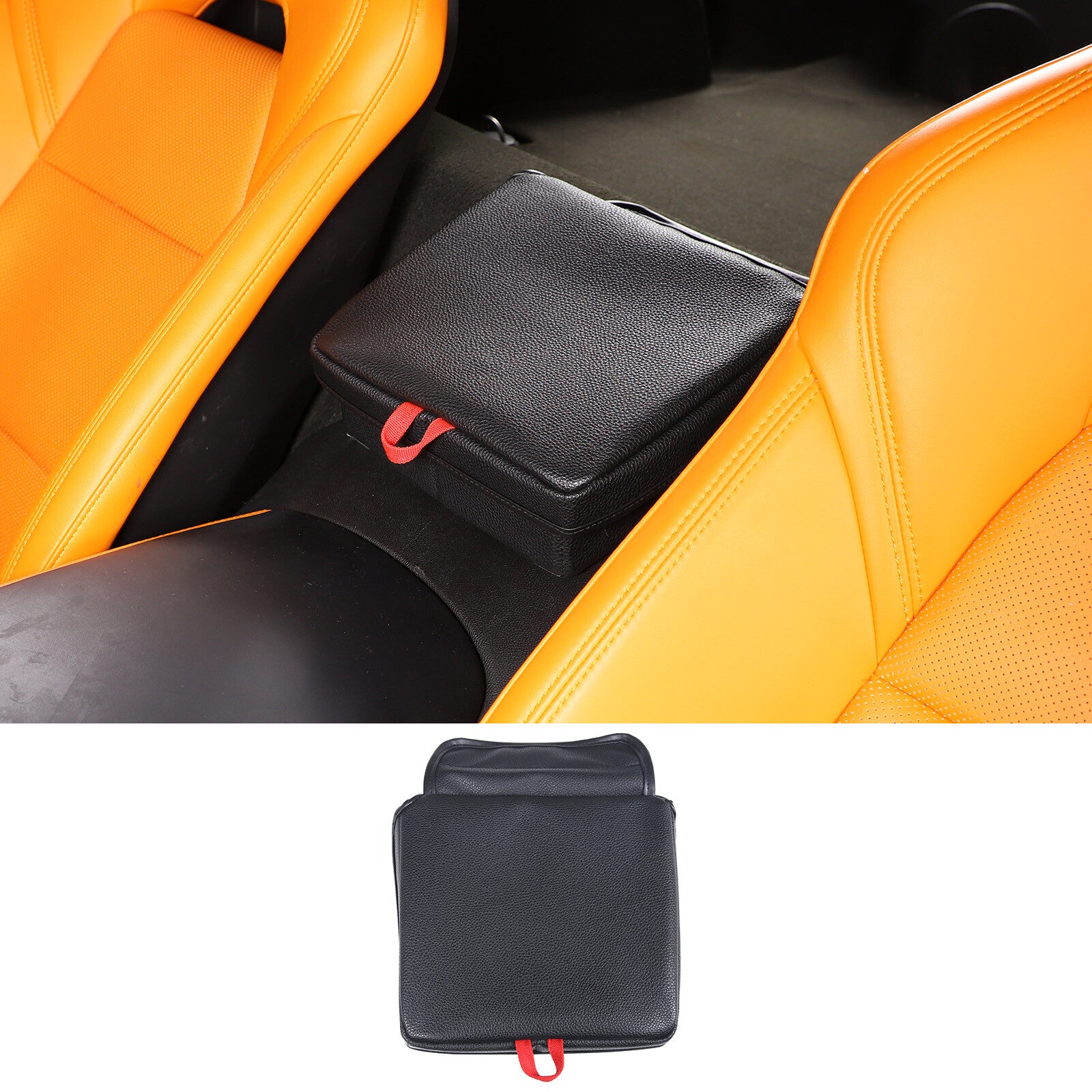 Carbon fiber ABS front grille cover V-shaped logo ring trim for Alfa Romeo Giulia