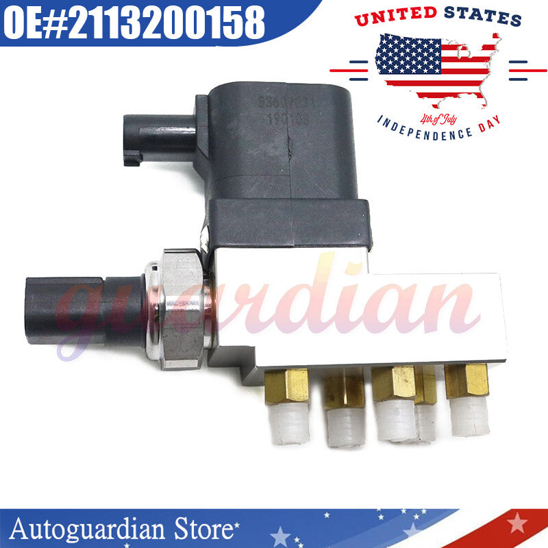Air Suspension Compressor Control Valve Block 2113200158 for Mercedes W211 E320