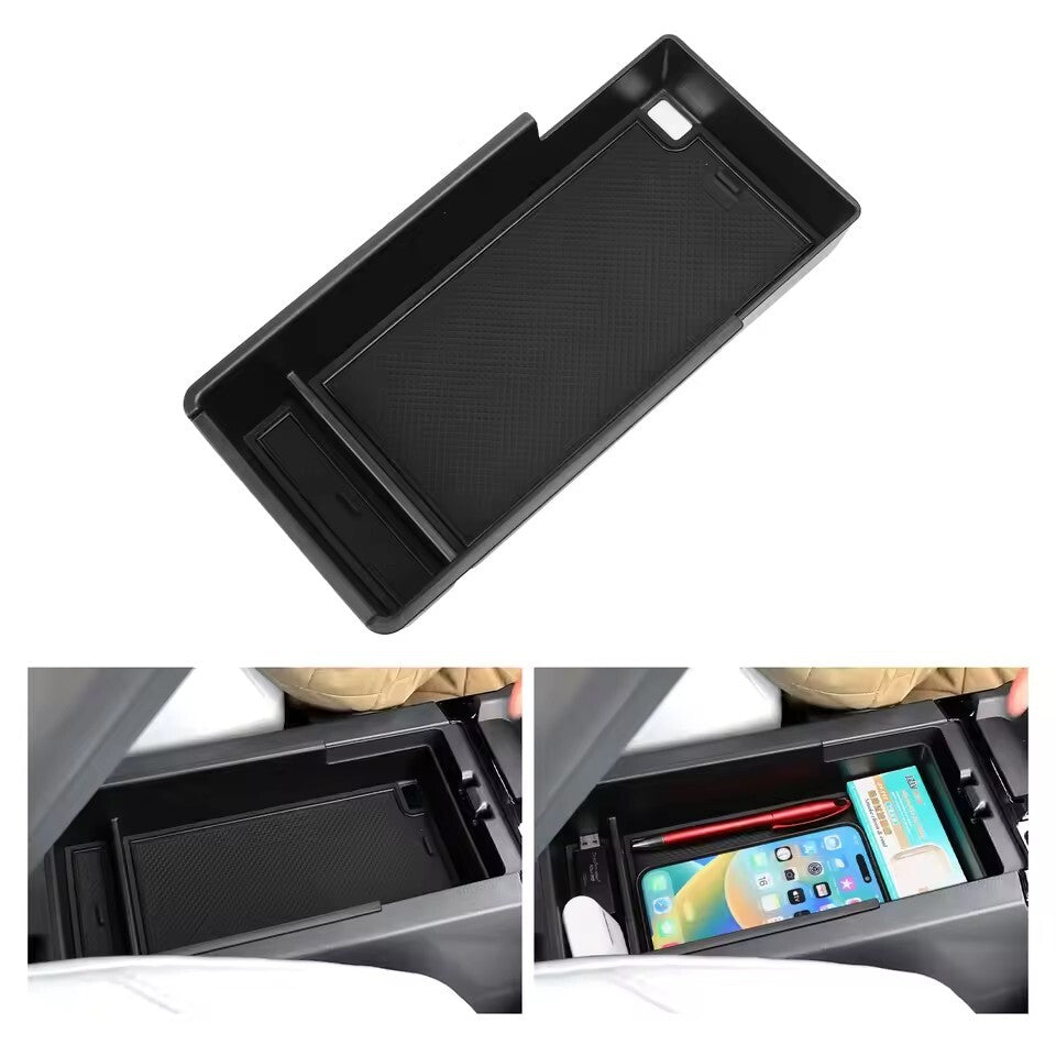 for Toyota Prius 2023 2024 Armrest Storage Box Car Tray Organizer Tidying ABS