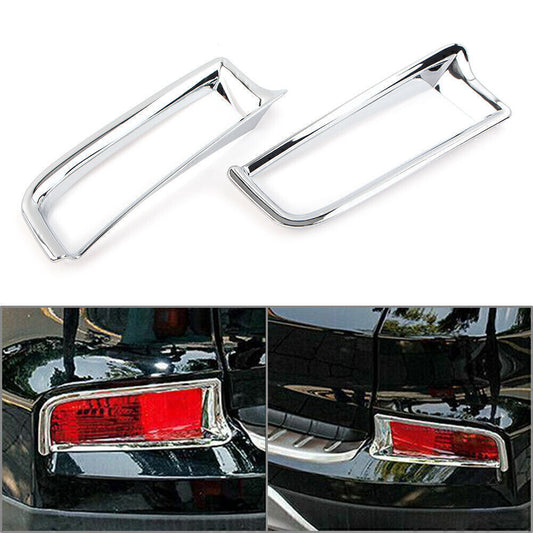 for Honda CR-V 2015 2016 2x Chrome Rear Bumper Reflector Moulding Cover Trim