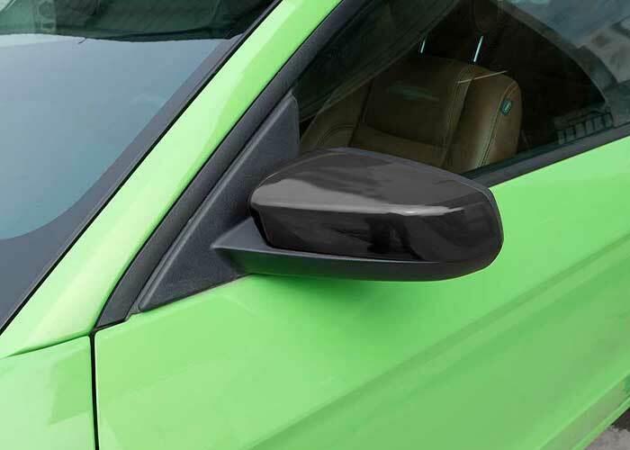 Exterior Rear View Mirror Cover Trim Gloss Black for Ford for Mustang 2009-2013 2014