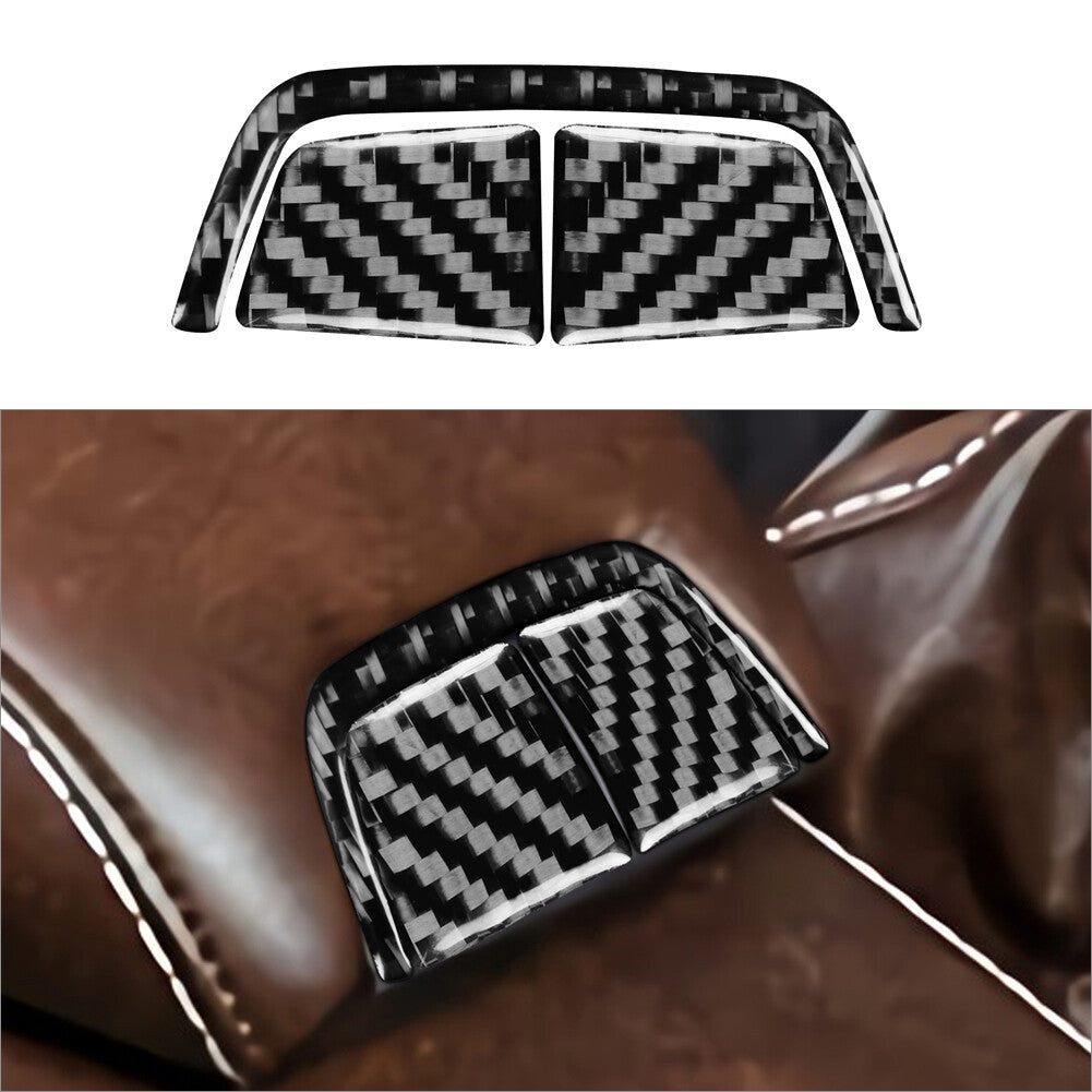 Carbon Fiber Central Console Accent Cover Trim For 2004-2010 for BMW 6Series E63 E64