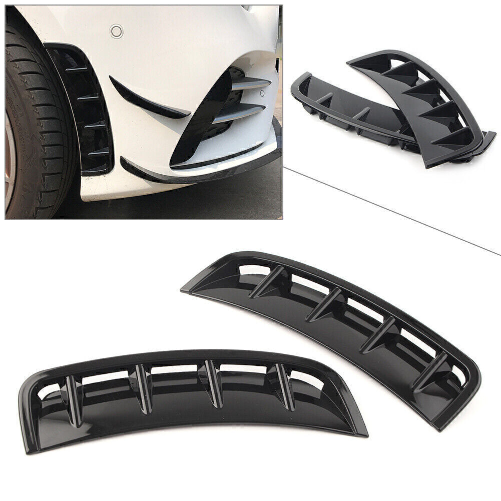 for Mercedes BENZ W177 A220 Front Wheel Air Vent Hood Fender Glossy Black